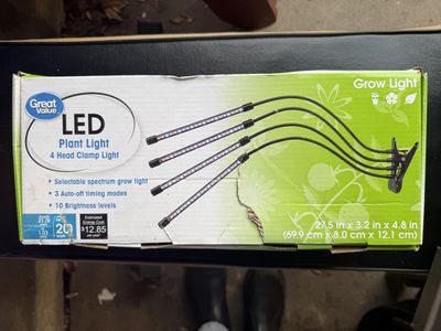 Plant grow Lights (brand New)