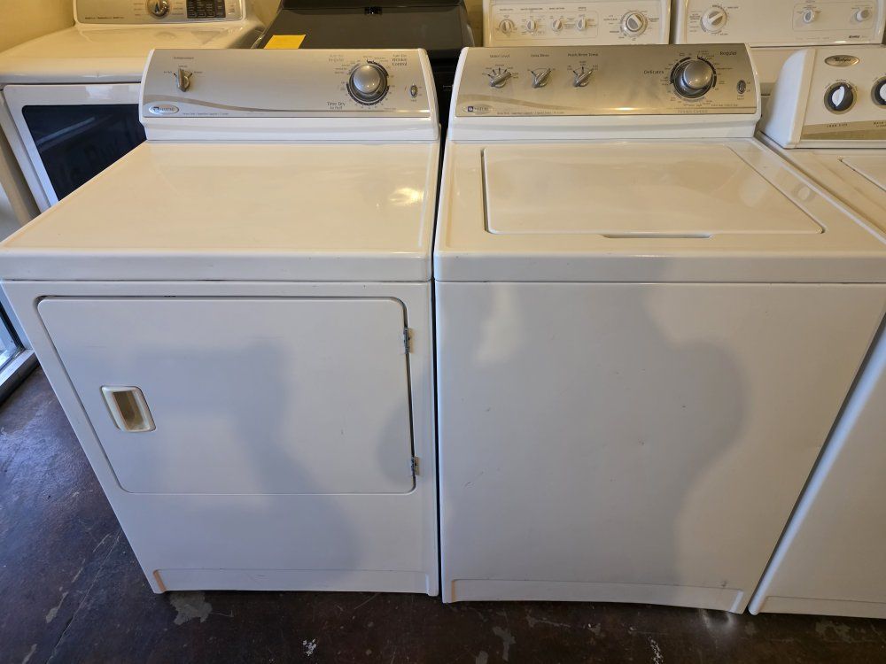 Maytag washer and electric dryer