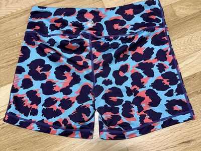2 pairs of spandex shorts
