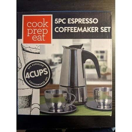 5PC Espresso Coffeemaker Set