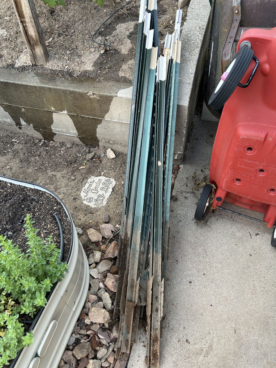 Green Steel U-Fence Post - FREE