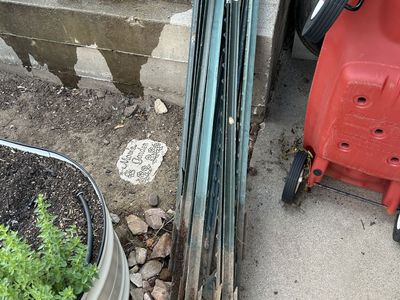 Green Steel U-Fence Post - FREE