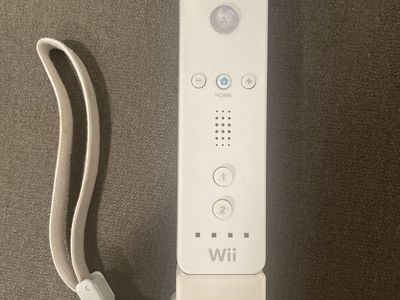 Nintendo Wii Remote with MotionPlus adapter