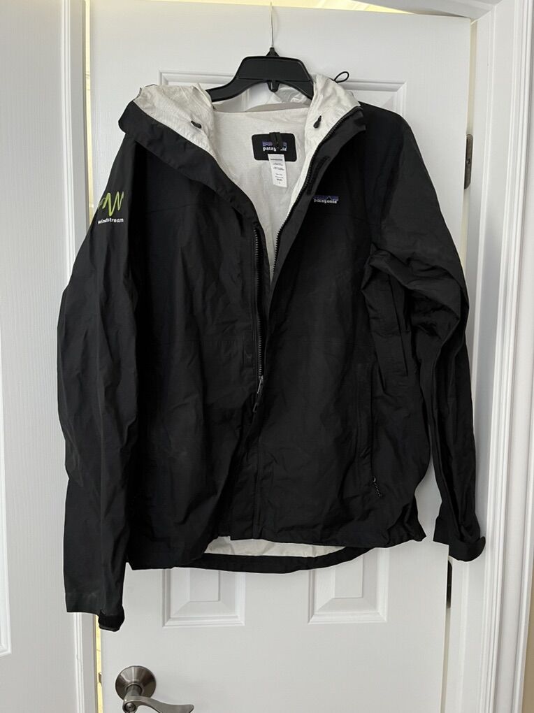 Mens Large Patagonia Wind Water Repellent Jacket