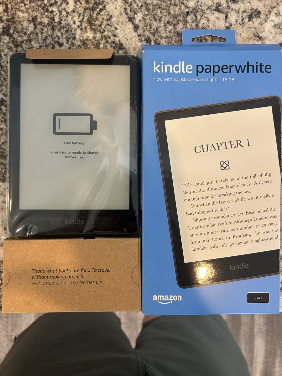 Amazon Kindle Paperwhite (11th Gen) 16GB, Warm Light, Waterproof - New in Box