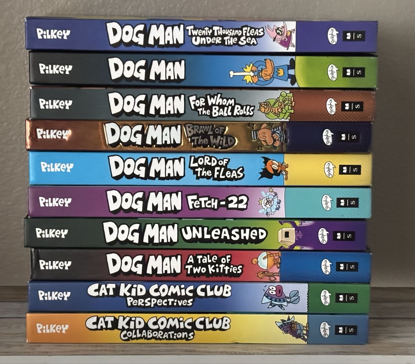Dog Man & Captain Underpants Books