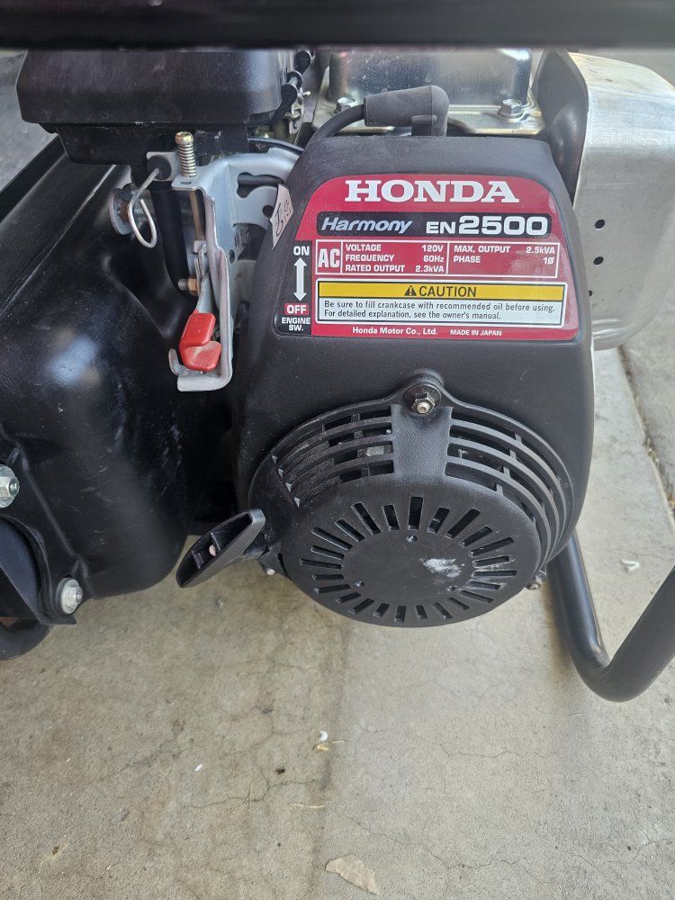 Honda Harmony en2500 generator 