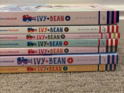 Ivy + Bean Chronicle Books Set, Books 2, 4, 6, 7, 8, 9, plus 1 unnumbered book