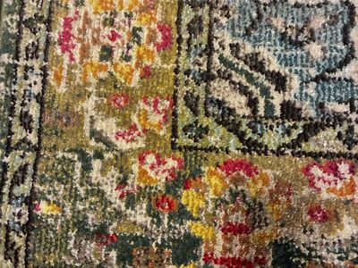 5'2" x 7' Multi-Color Oriental Pattern Area Rug