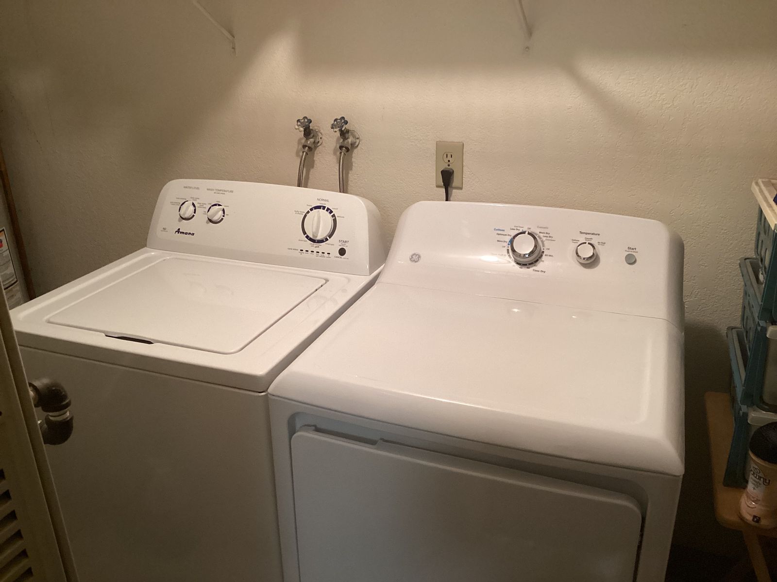 Washer and dryer