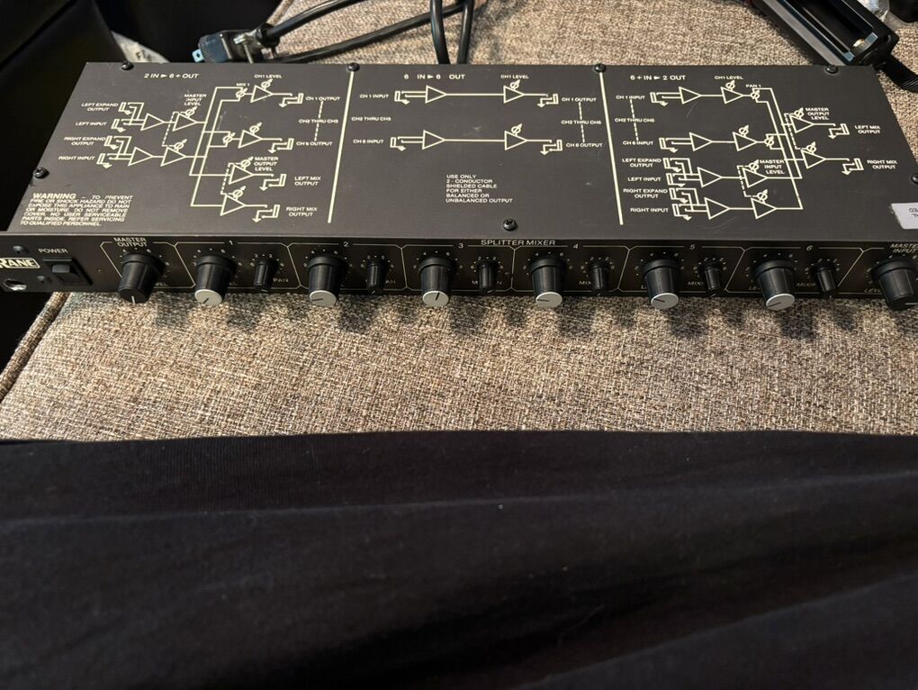 Rane Sm26b Splitter Mixer With Power