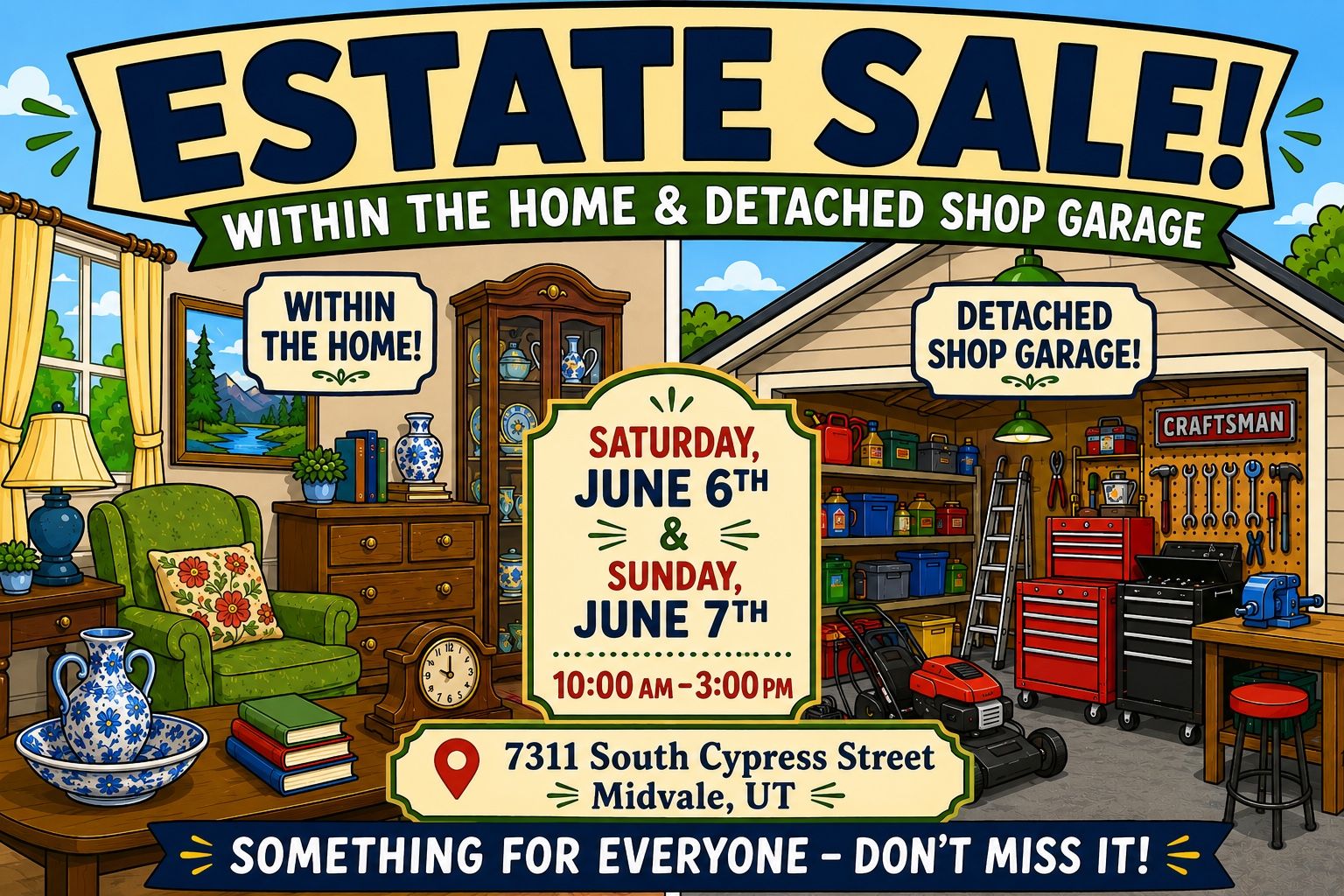6/6 & 6/7 Estate Sale