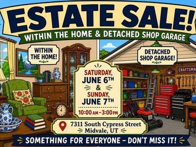 6/6 & 6/7 Estate Sale