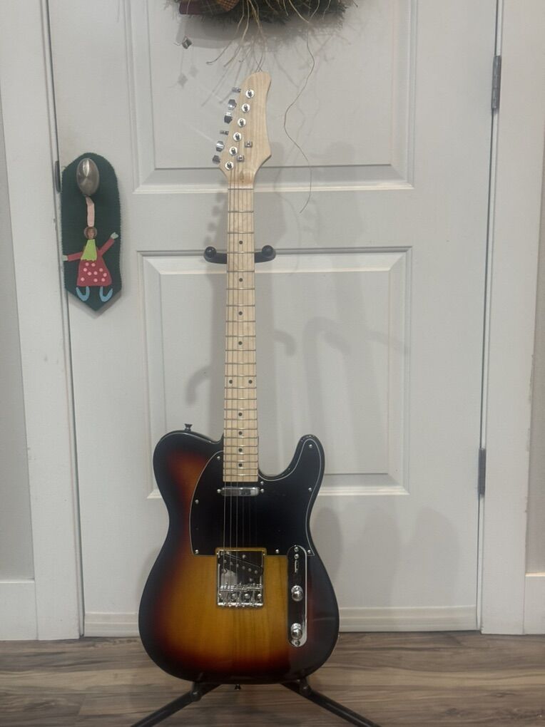 Telelecaster Style Electric Guitar With Extras NEW