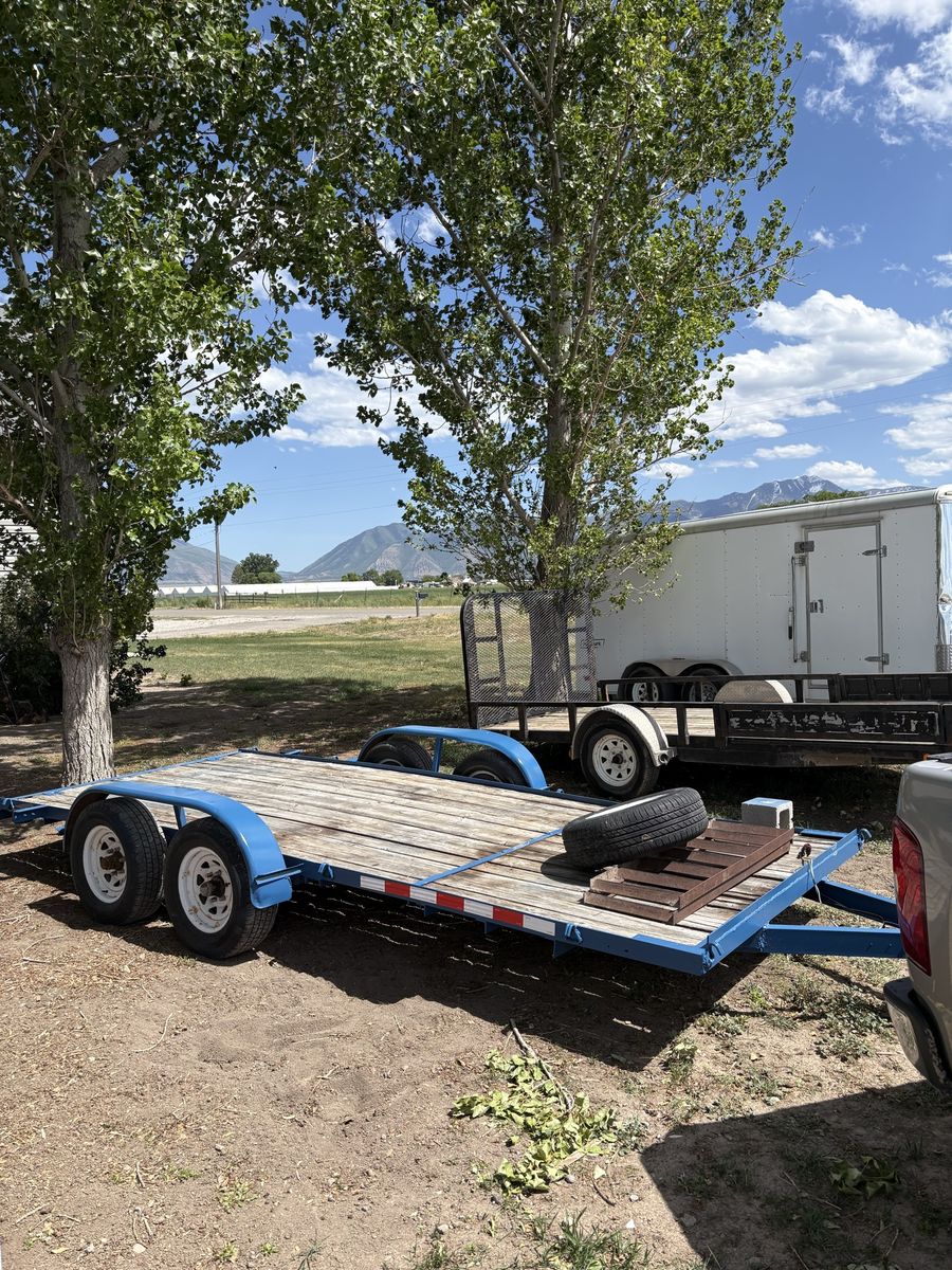 16 foot equipment trailer