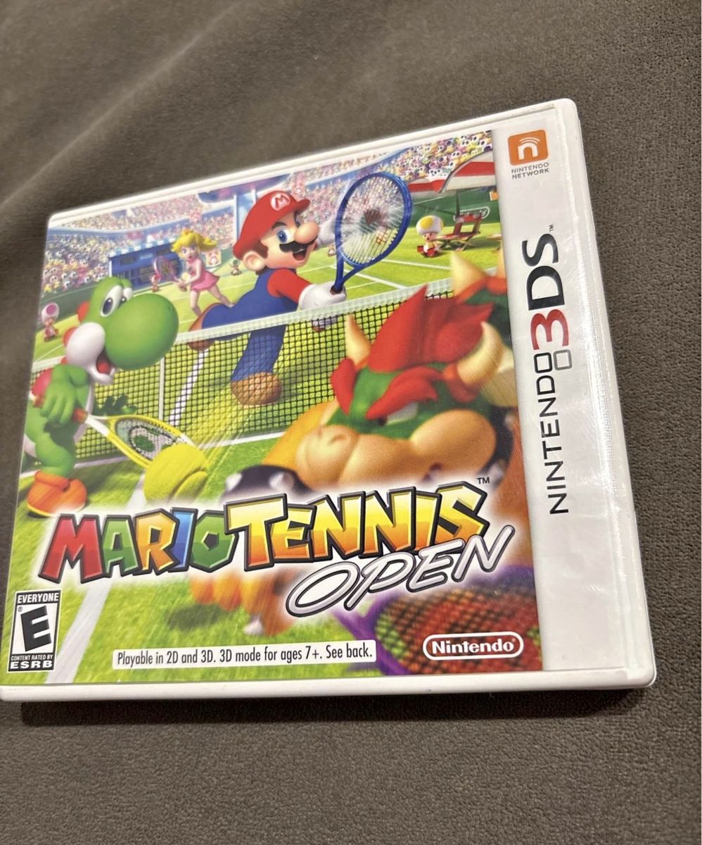 Mario Tennis Open - Nintendo 3DS Video Game with Case