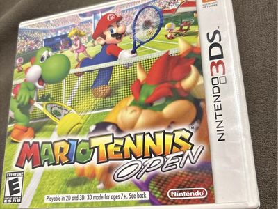 Mario Tennis Open - Nintendo 3DS Video Game with Case