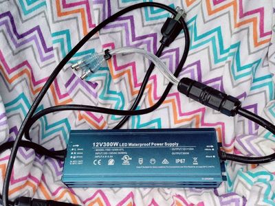 12V 300W LED Waterproof Power Supply YSD-12300-DTL IP67 Transformer