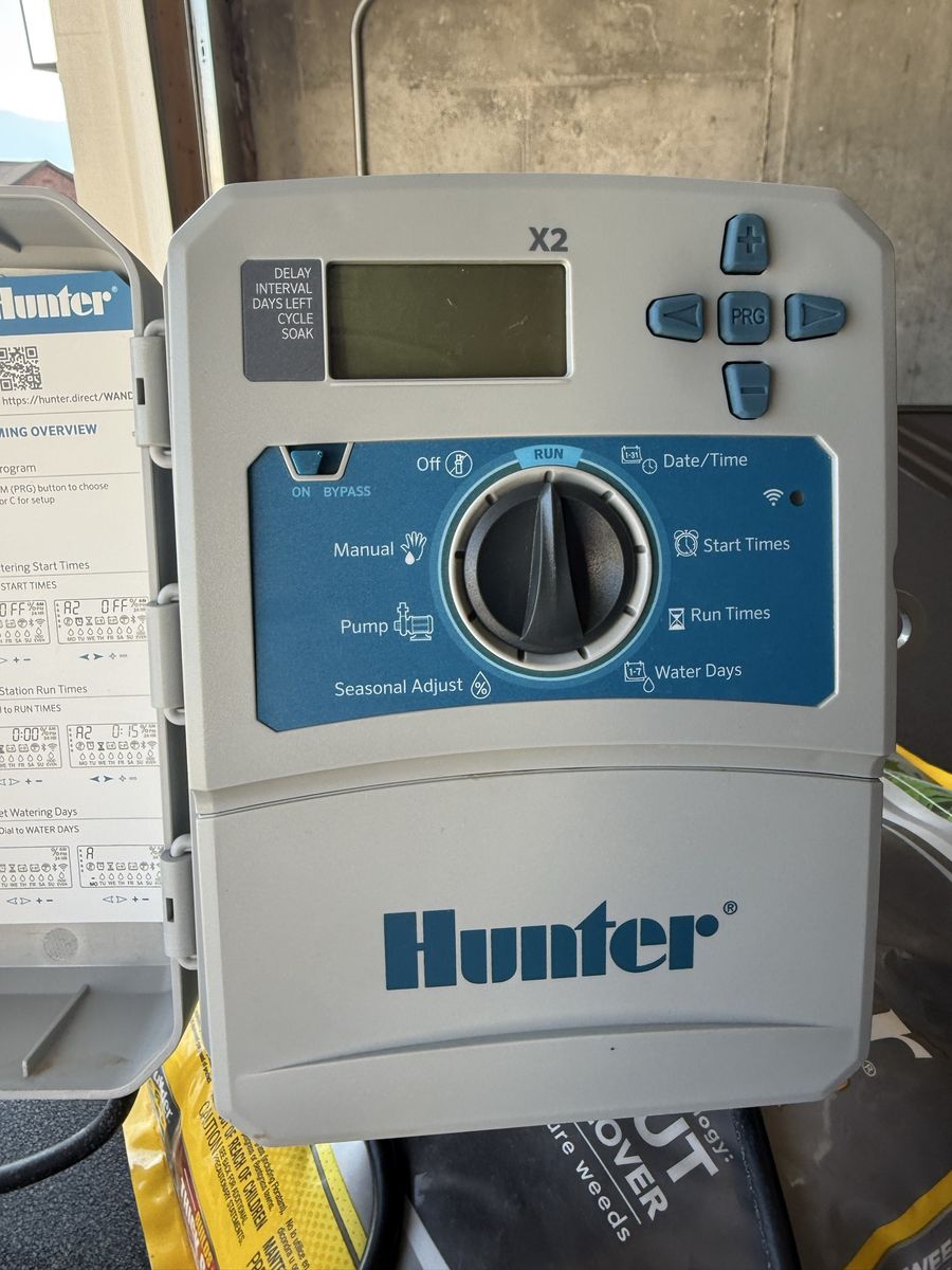 Hunter X2 Outdoor Irrigation Controller Sprinkler Timer