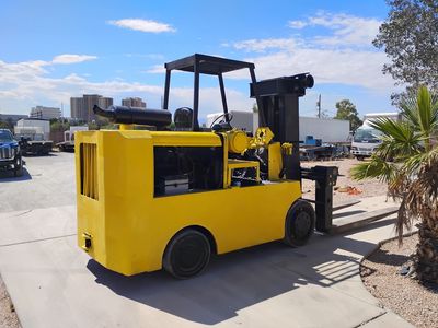 Heavy Duty Industrial Forklift - Used Yellow Warehouse Lift Truck