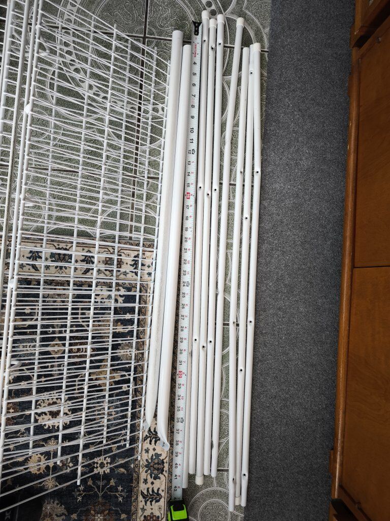 misc wire racks shelving