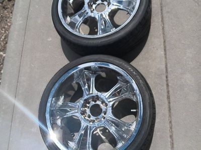 20” Toyo Tires + Rims – Mounted Once – Must Go Today