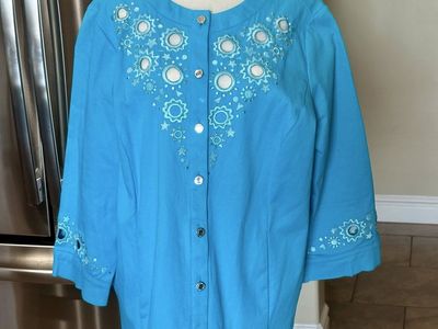 Beautiful Bob Mackie Wearable Art Jacket