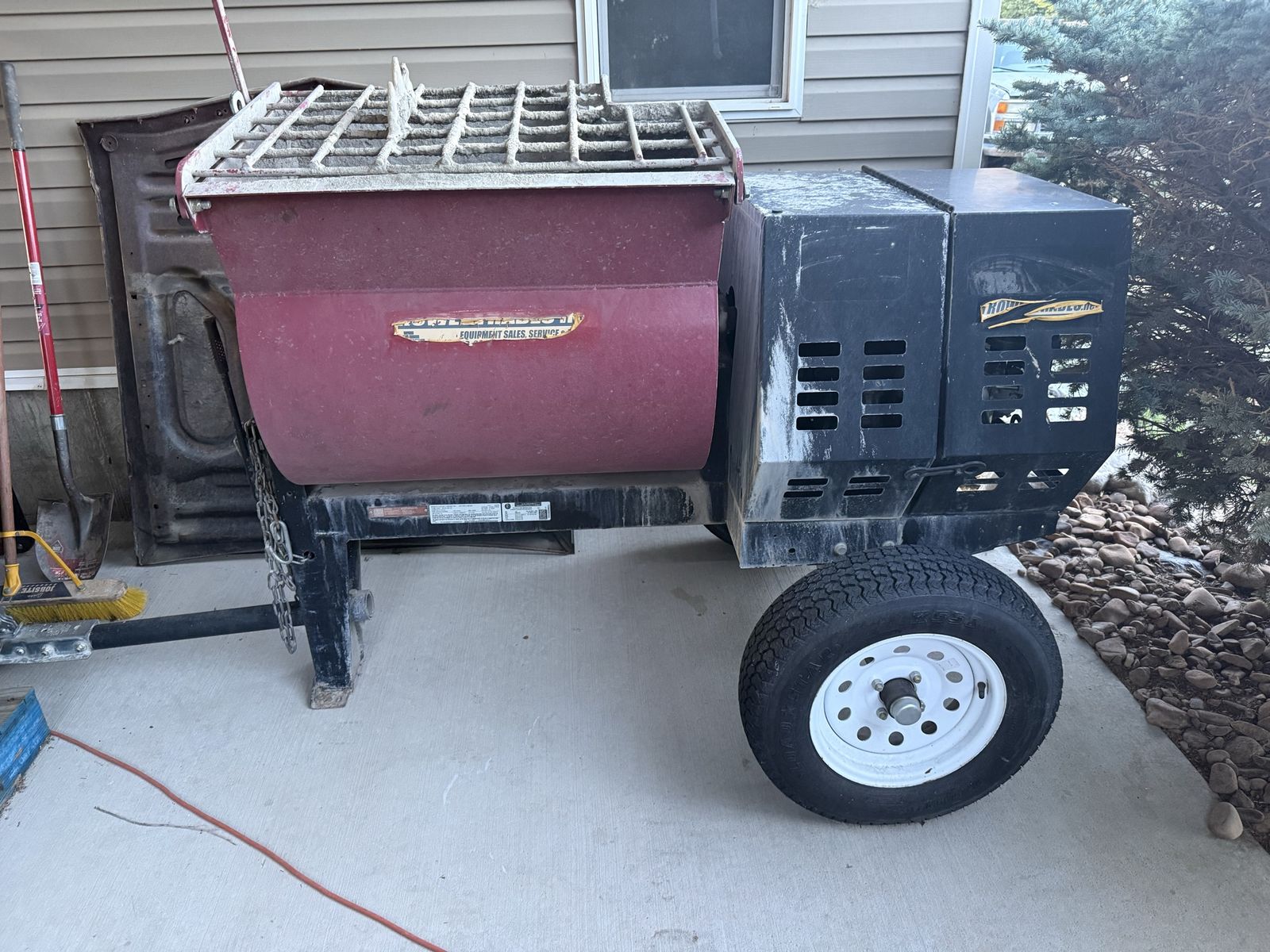 Towable Mortar Mixer