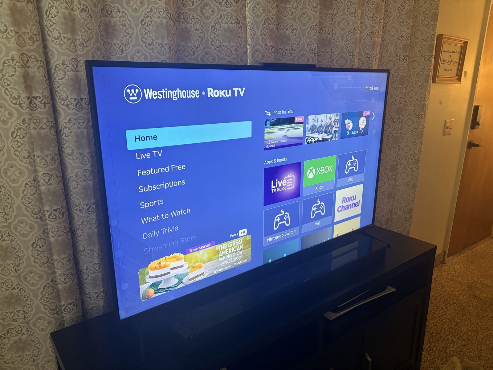 Westinghouse Roku 4K TV 55 Inch