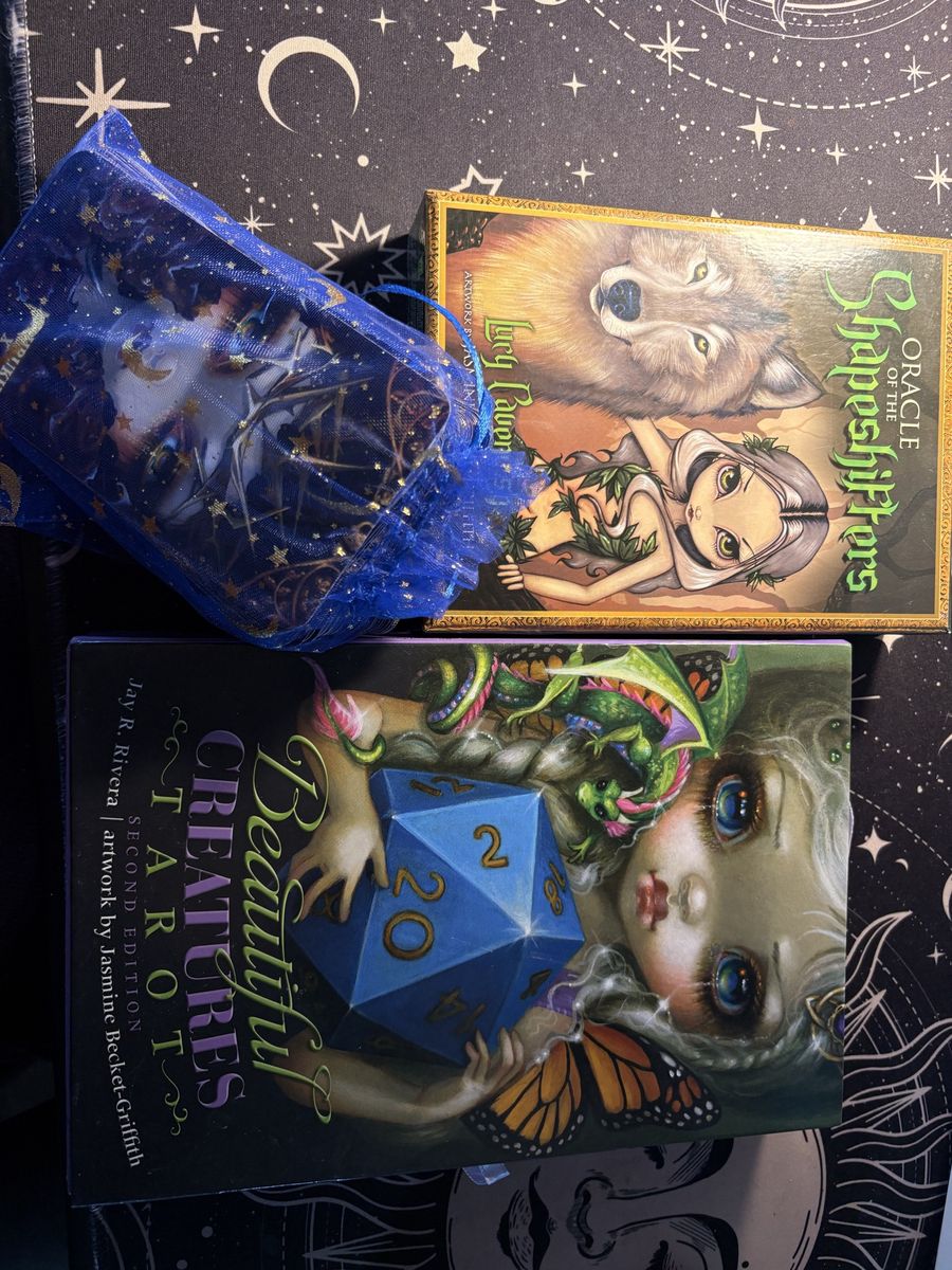 Assorted Tarot and Oracle Decks