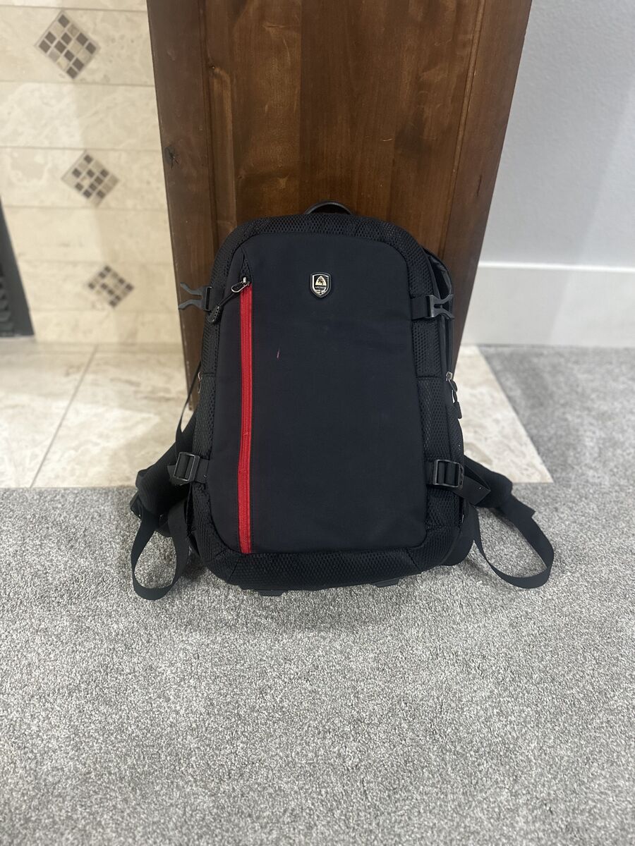 Black Camera Bag Backpack style