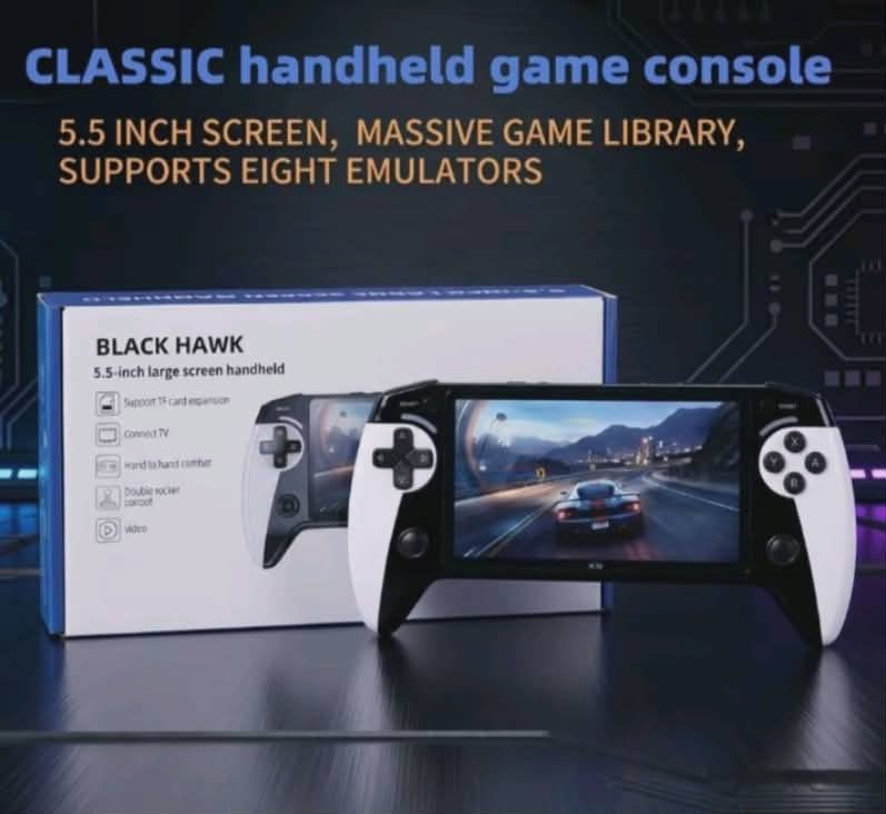 BRAND NEW Black Hawk X9 Retro handheld gaming console