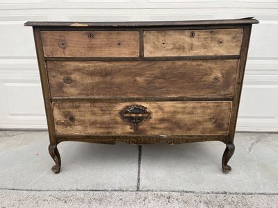 Solid Wood Old Dresser