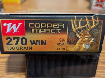 270 Winchester Copper Impact Ammo