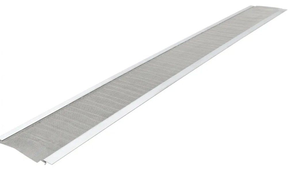 Brand new 15 mesh stainless steel gutter guards 48"x5"