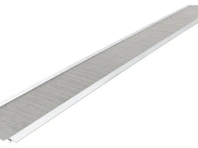 Brand new 15 mesh stainless steel gutter guards 48"x5"