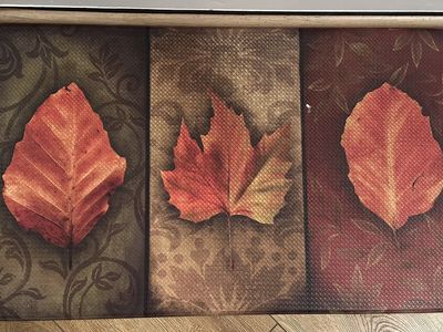 Medium Size Cushioned Leaf Mat