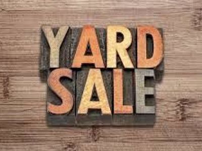 Yard Sale in Draper Saturday August 15th 8am-1pm