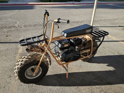 Coleman CT200U-C Camo Mini Bike, Off-Road, Gas Powered