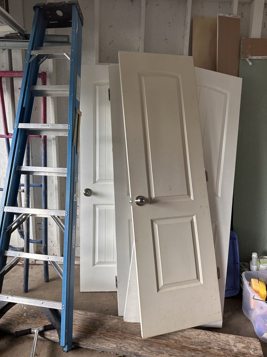 Free!! Assorted Interior Doors - Paneled & Slab Styles, Various Sizes - Ready for Your Project…must take ALL of them ****