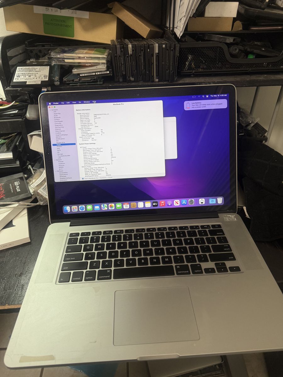 AWESOME DEAL on 2015 15"macbook pro i7/32gb/1tb excellent condition w/warranty