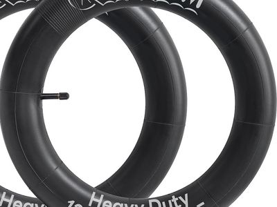 @+ Bike Inner Tubes (2 tubes) YunSCM 12/12.5 inch AV Schrader Valve