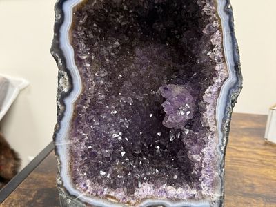 Stunning Amethyst Cathedral Geode