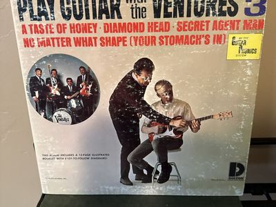Play Guitar With The Ventures Volume 3 Vinyl LP Album Dolton Records BLP-16503