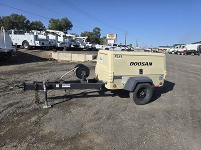 2014 Doosan 185 Towable Diesel Air Compressor 270hrs