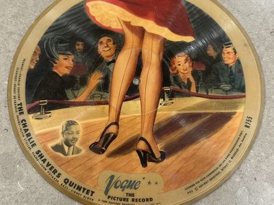Vogue Picture Disc Vinyl-Vintage-Charlie Shavers..