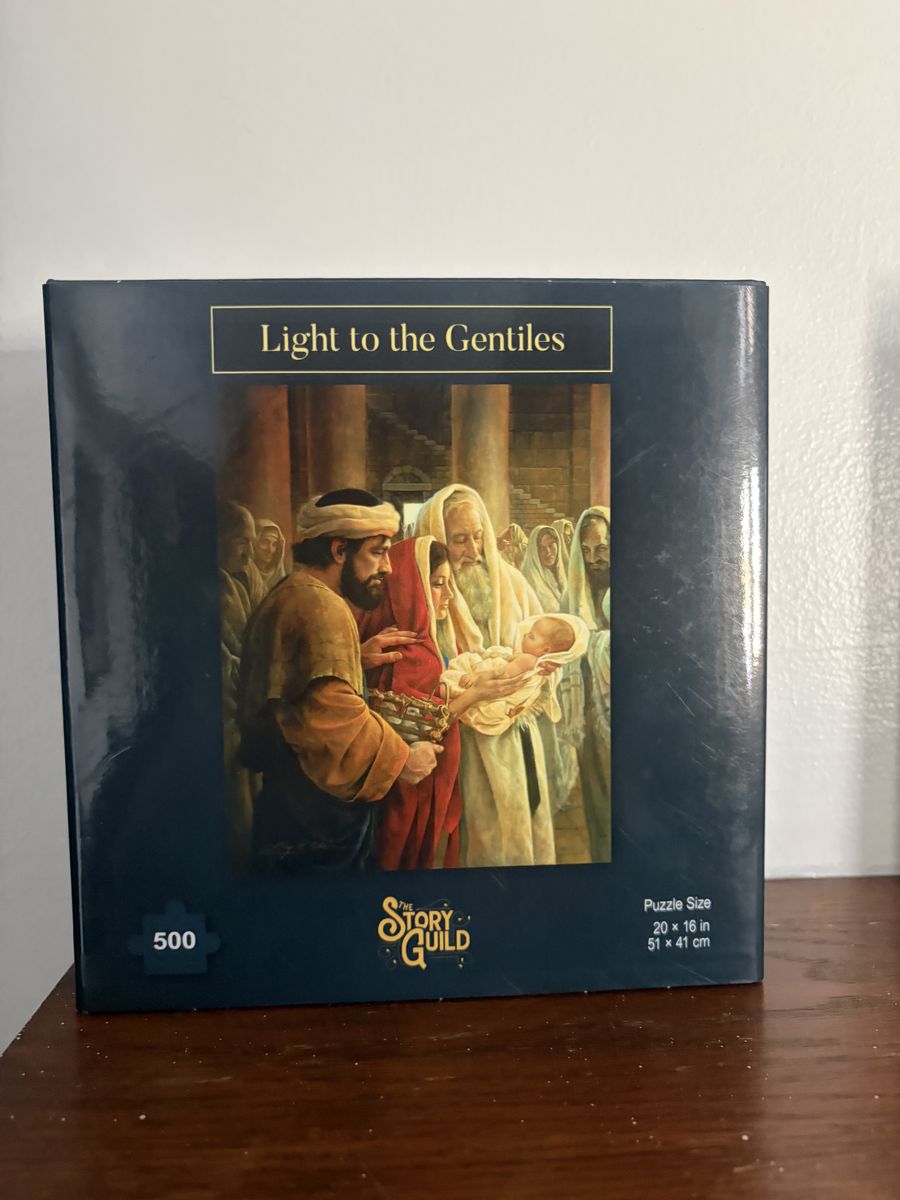 Story Guild “Light to the Gentiles” Greg Olsen 500 Piece Puzzle 