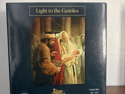 Story Guild “Light to the Gentiles” Greg Olsen 500 Piece Puzzle