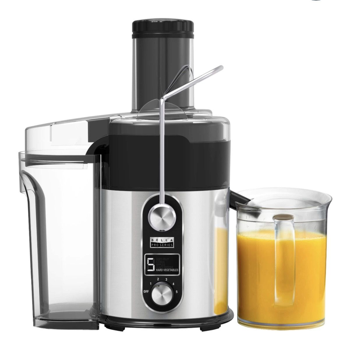 Bella Pro Series Centrifugal Juice Extractor - Stainless Steel / Black