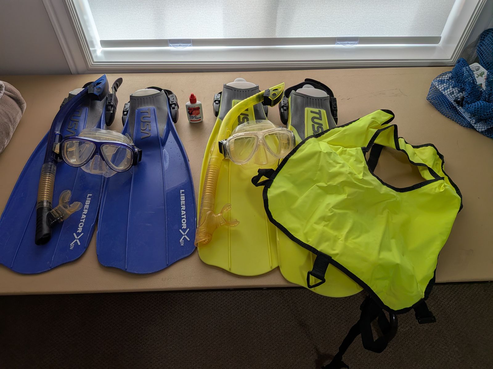 TUSA Snorkeling Gear